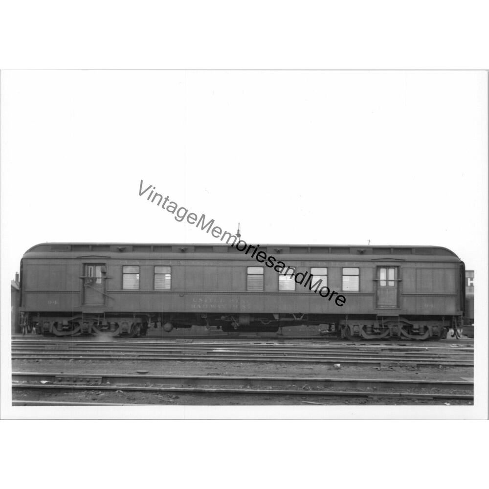 Vtg Baltimore & Ohio BO Railroad 94 United States Mail Post Office Car T3-625